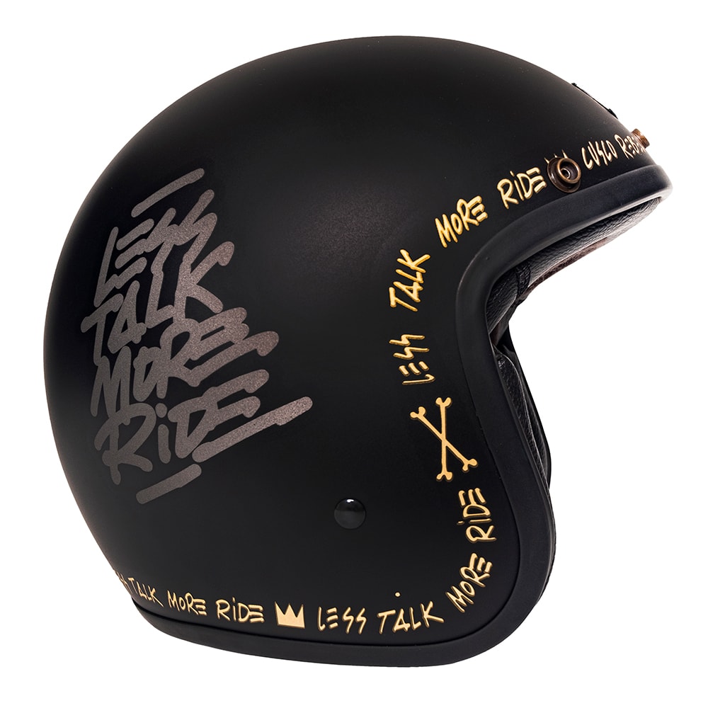 Capacete Aberto Urban Tracer Cusco Mantra Preto