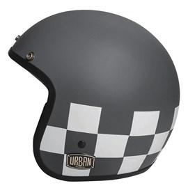 Capacete Urban Tracer Double D Chess Matte Gray