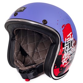 Capacete Urban Tracer Double D Cusco Chess Roxo
