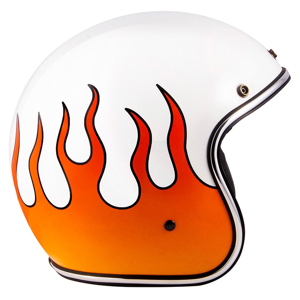 Capacete Urban Tracer Double D Rising Fire Branco