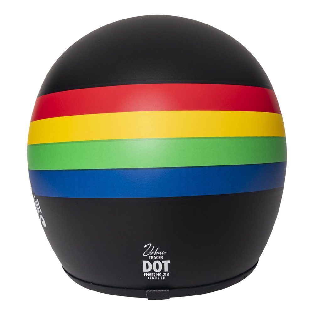 Capacete Urban Tracer Double D RTM Pride Stripes