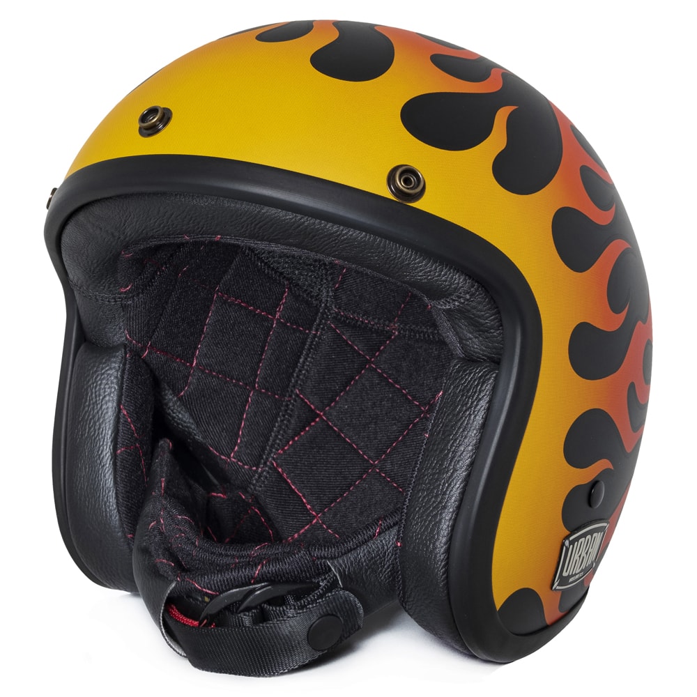 Capacete Urban Tracer On Fire Preto