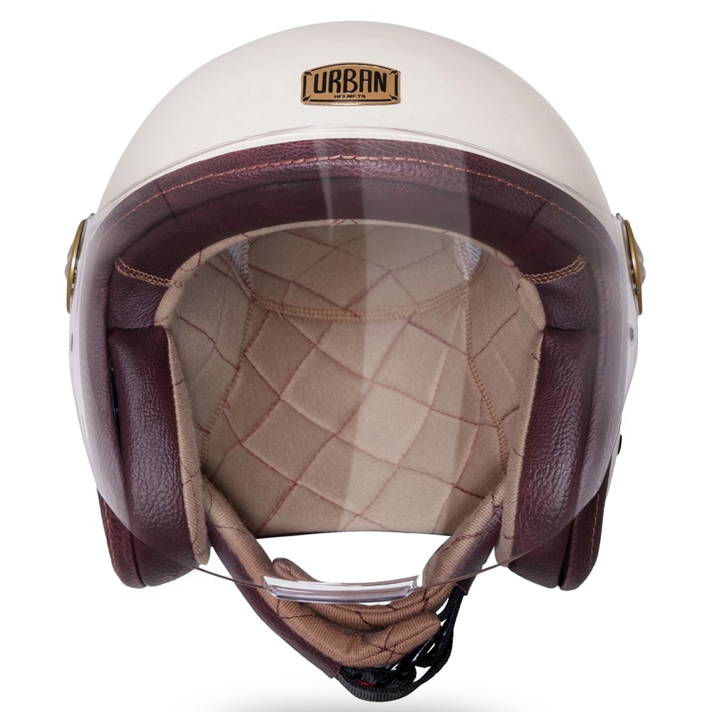 Capacete Urban Tracer S Bordeaux Off White