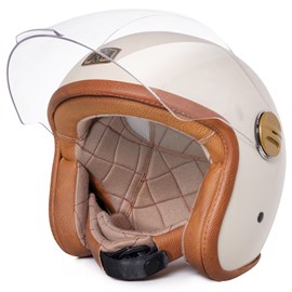 Capacete Urban Tracer S Camel Off White