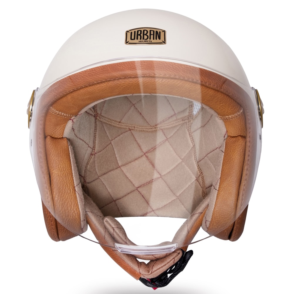 Capacete Urban Tracer S Camel Off White