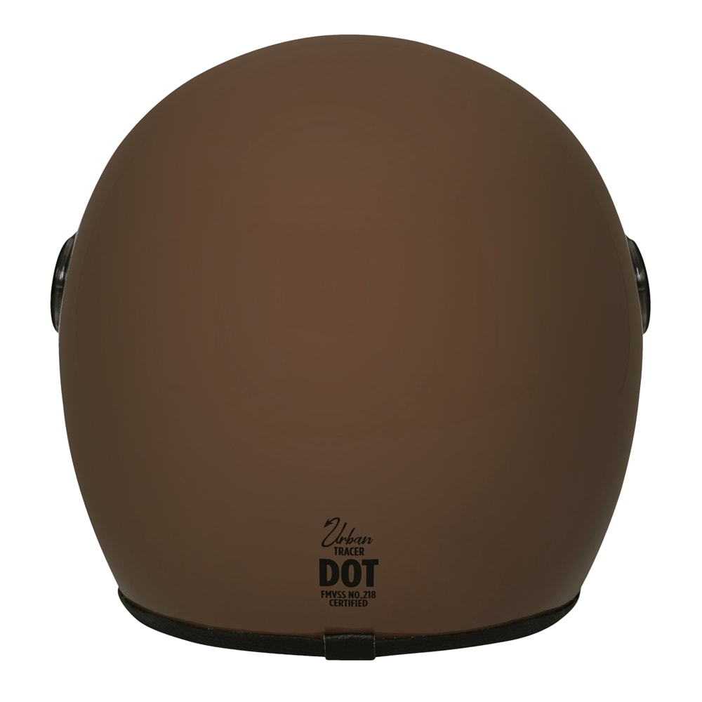 Capacete Urban Tracer S Marrom Fosco