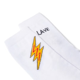 Meia Urbansocks Casual La Vie White