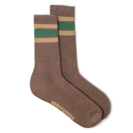 Meia Urbansocks Stripes Brown