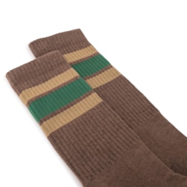 Meia Urbansocks Stripes Brown