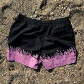 Short ByUrban Ripstop Flames Rosa